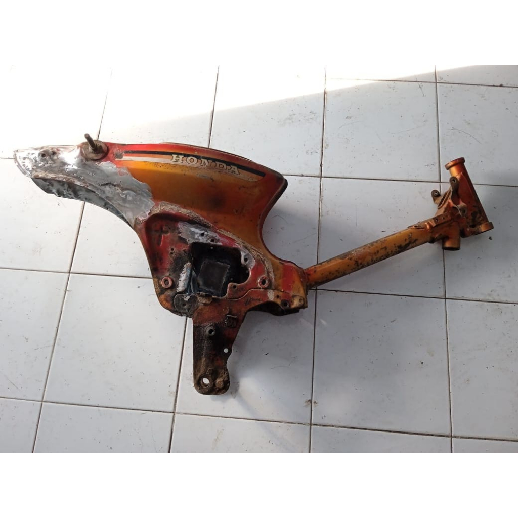 frame rangka sasis cat ori supercub supercup original c700 c800, baca deskripsi