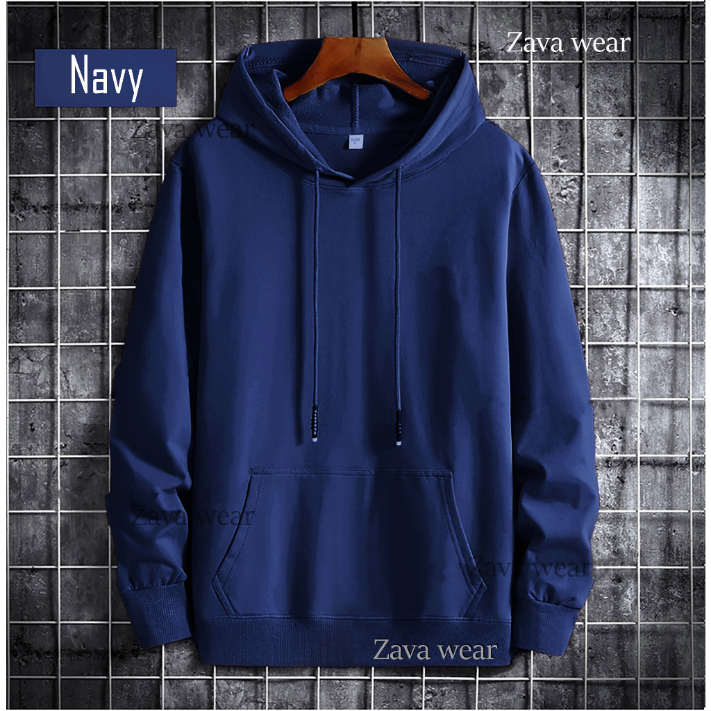 Sweater pria distro keren Zava Wear Hoodie pria distro simple warna Jaket pria terbaru keren Suiter cowok Best Seller