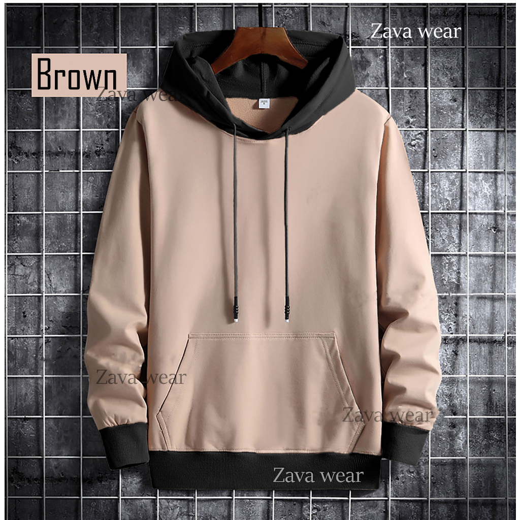 Sweater pria distro keren Zava Wear Hoodie pria distro simple warna Jaket pria terbaru keren Suiter cowok Best Seller