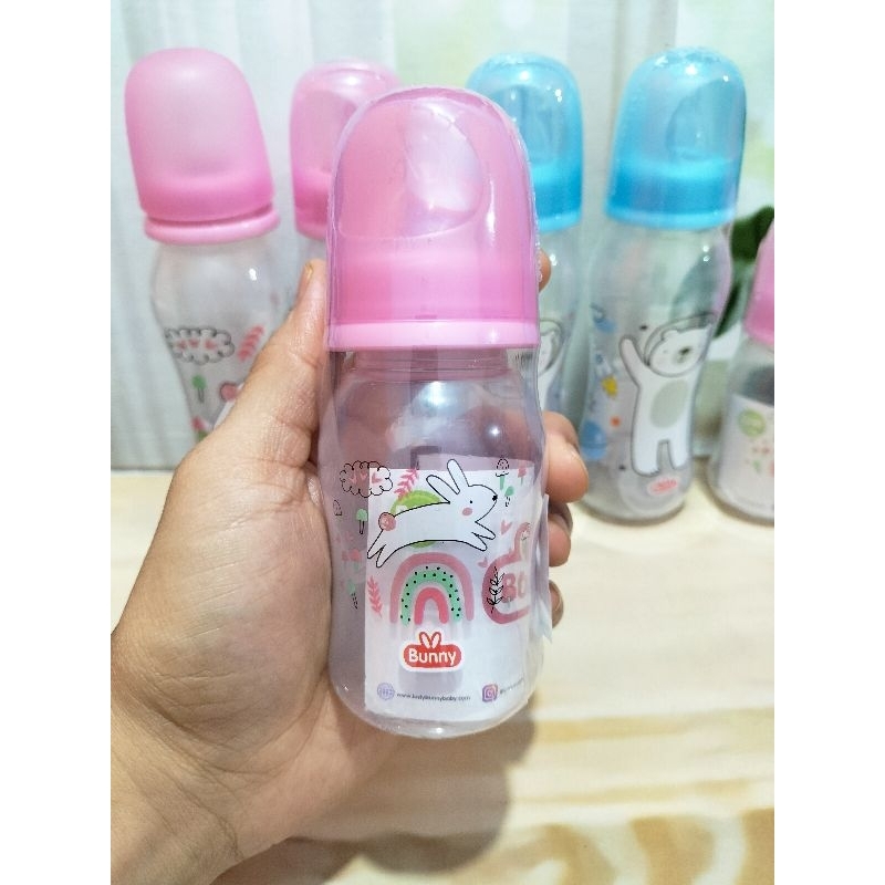 Botol Susu DOT Bulat Karakter(Bonus DOT Gepeng)BPA Free 250 Ml/125Ml 2419/1219