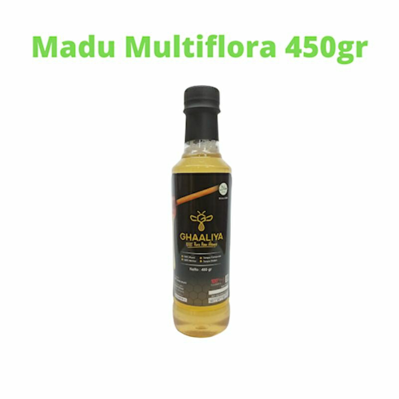 

Madu Murni Asli Nektar Multiflora 450gr