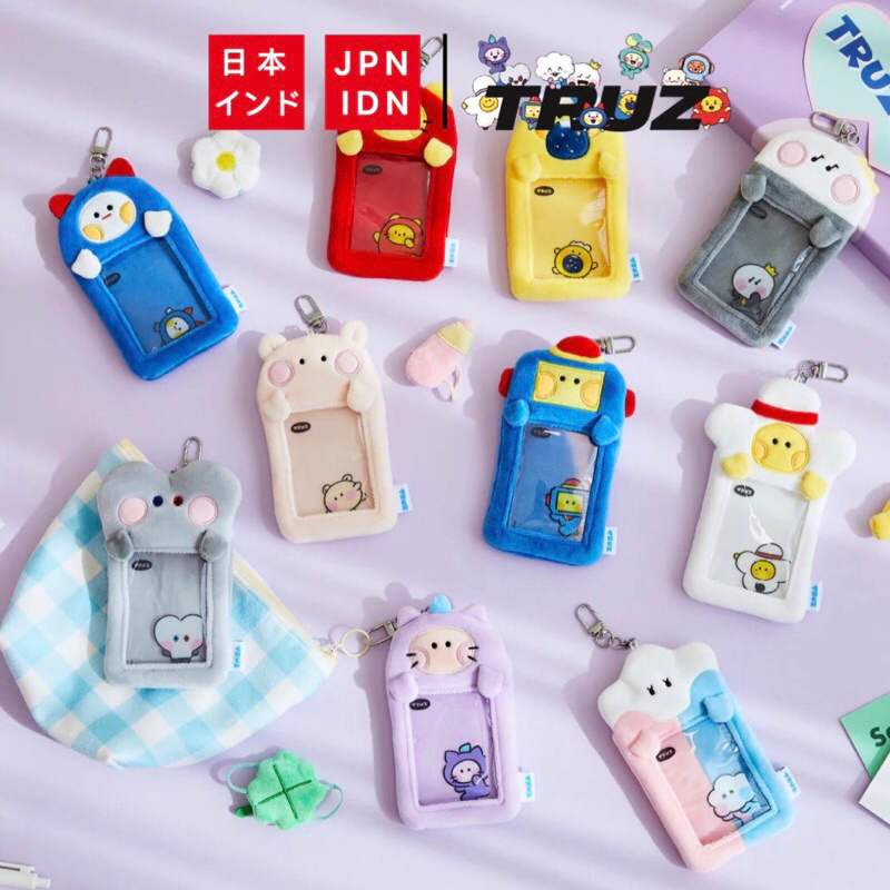 [ Ready stock] TRUZ (Treasure) x LINE FRIENDS - MININI Photo Card Holder ORIGINAL STORE JAPAN