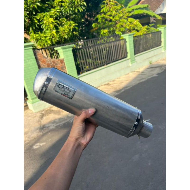 knalpot kapsul CRS original slincer knalpot kapsul CRS Muffler bas ulem