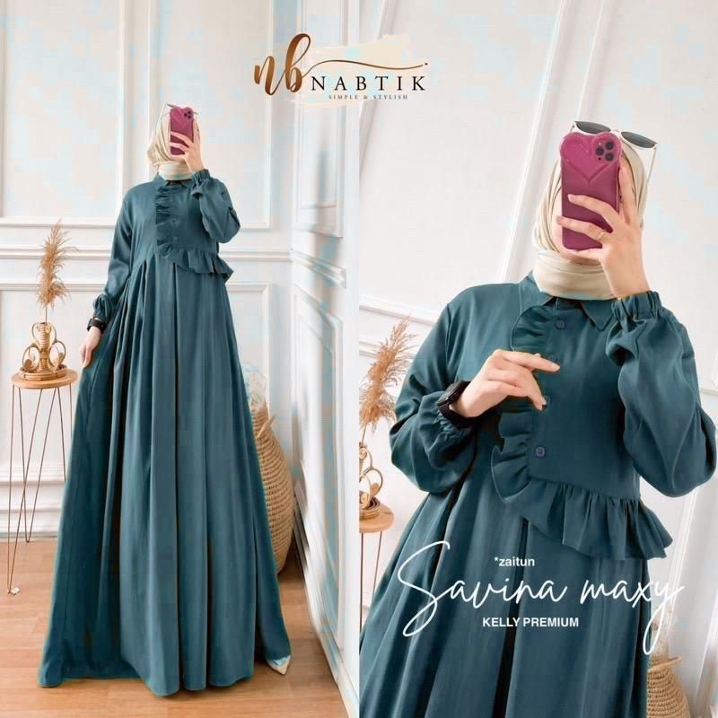 SHENA GAMIS WANITA CRINKLE AIRFLOW//BUSANA WANITA MUSLIMAH