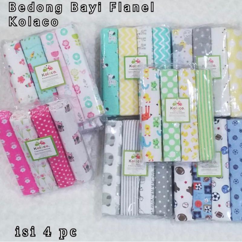 PILIH MOTIF 4 IN 1 BEDONG BAYI  4IN1 BESAR BEDONG JUMBO BEDONG FLANEL BABY SWADDLE LEMBUT SELIMUT BA