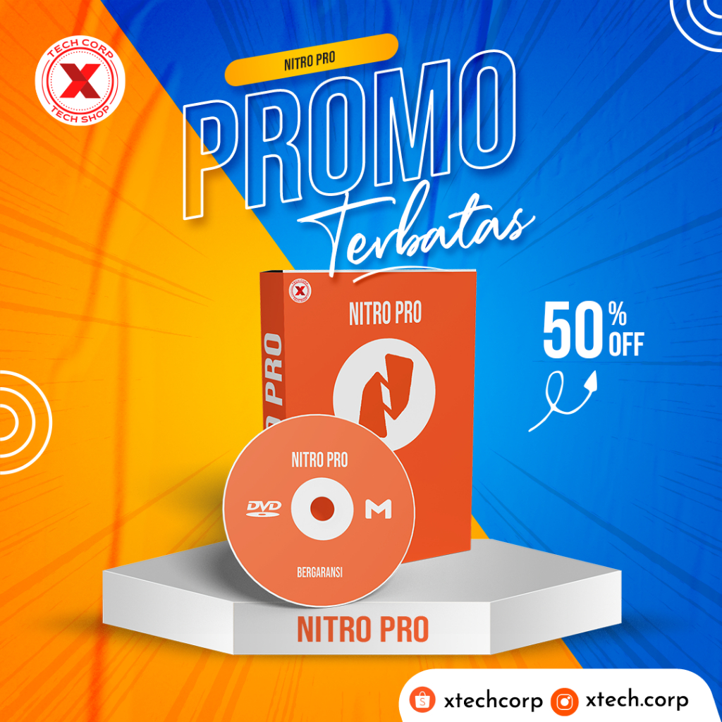 Nitro Pro 13 Lifetime Garansi Resmi Selamanya TERBARU