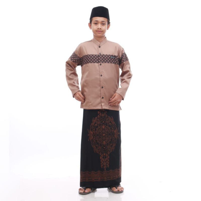 BAJU KOKO ANAK KOBATA KURTA REMAJA MOTIF BATIK// KOKO ANAK//KURTA REMAJA16 17 18