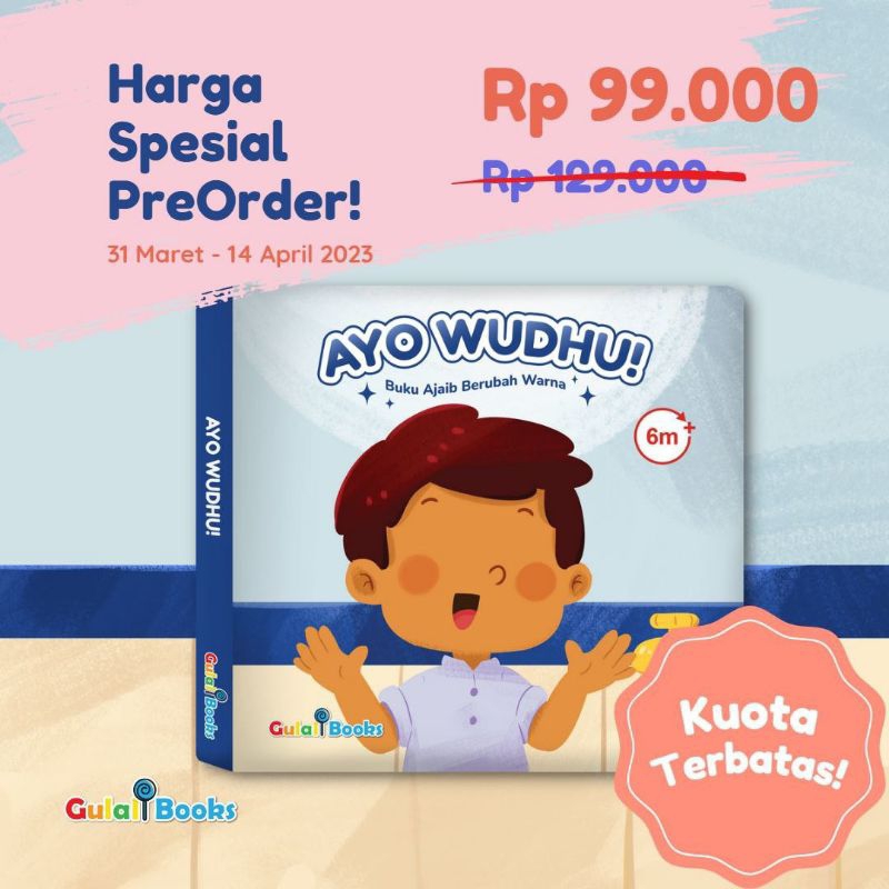 Ayo Wudhu Buku Ajaib Berubah Warna