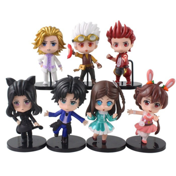 

Unik 7 Buah/Set Dou Luo Benua Tujuh Shrek Monster Little Dance Figure Murah