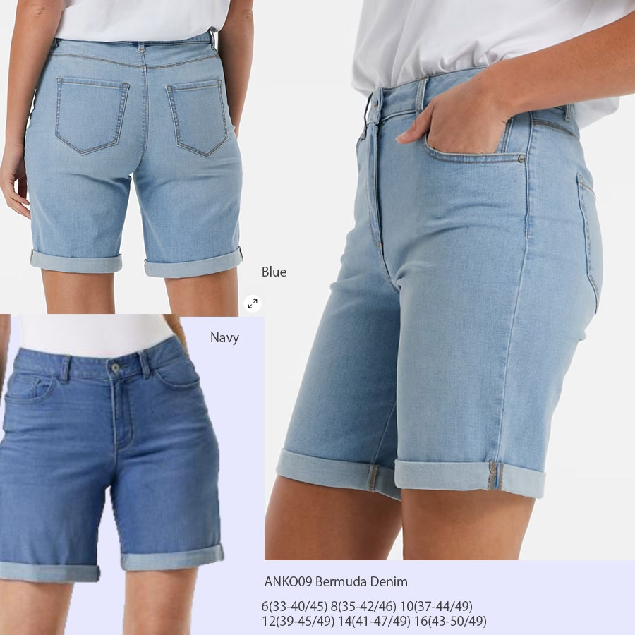 Anko 09 Bermuda Denim Shorts