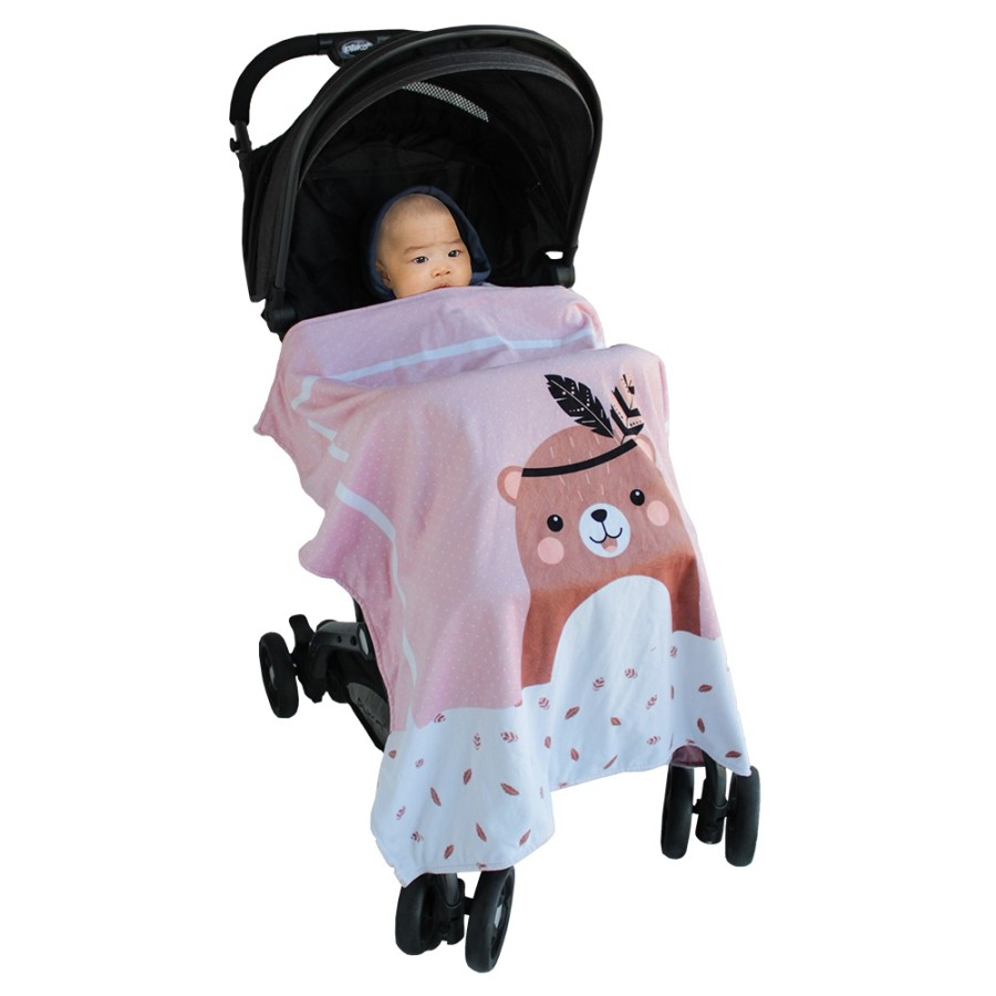 Blanket Bearie Dialogue Baby Series - Selimut/Bedong DGB3310