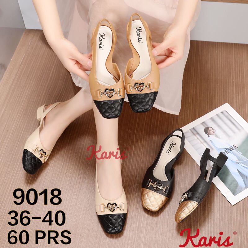 Sepatu Karet Tali Belakang Karis 9018 Ring Love