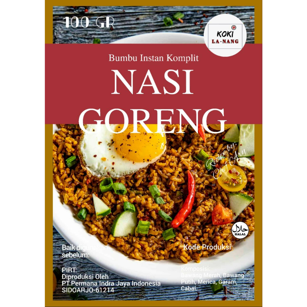 

Bumbu Instan Nasi Goreng KOKI LA-NANG