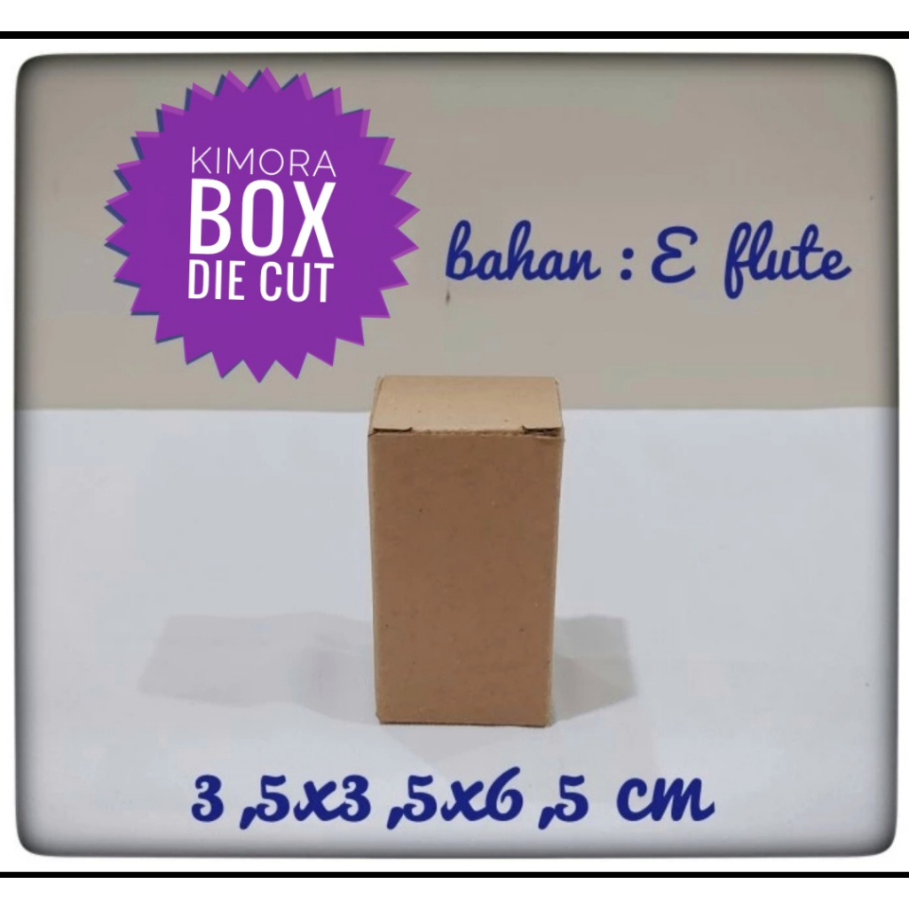 

kardus uk. 3,5x3,5x6,5 cm...box karton model die cut botol