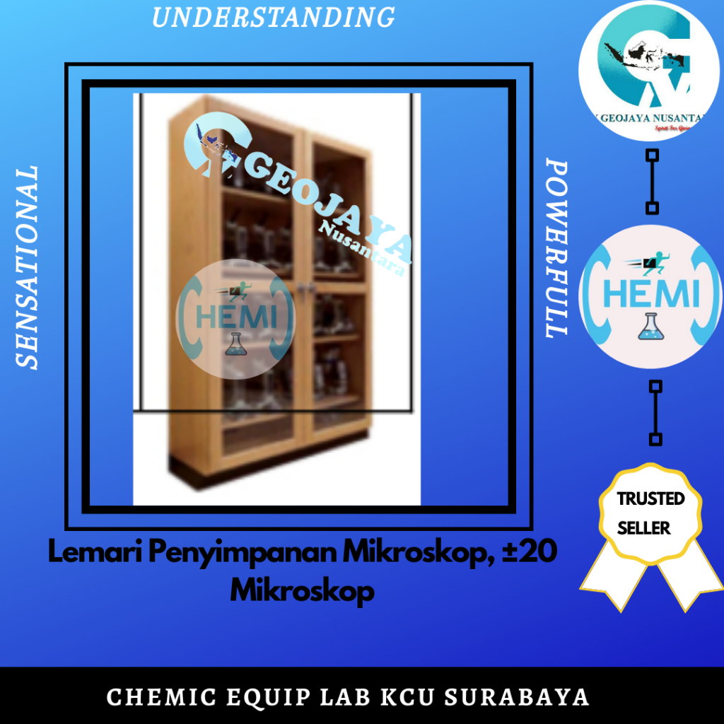 Lemari Penyimpanan Mikroskop, ±20 Mikroskop