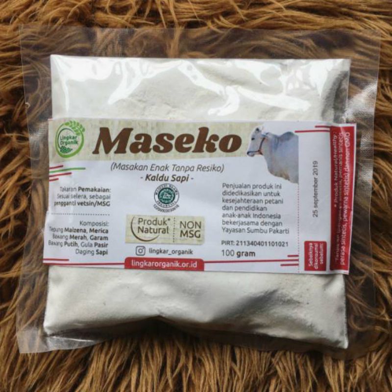 

Maseko Kaldu Sapi 100gr / Kaldu Refill