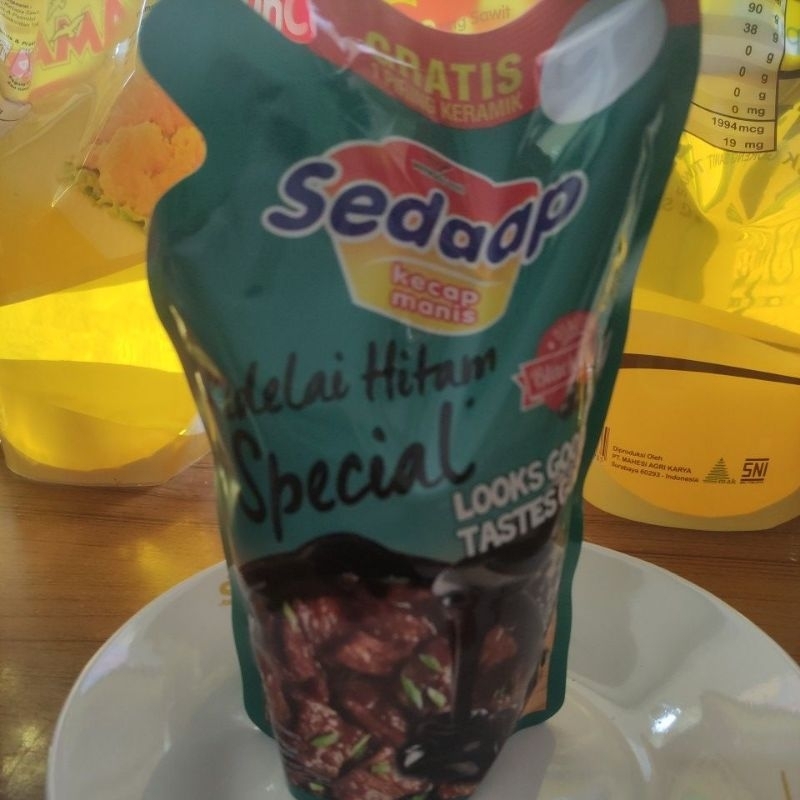 

KECAP SEDAAP 520 ML free piring keramik
