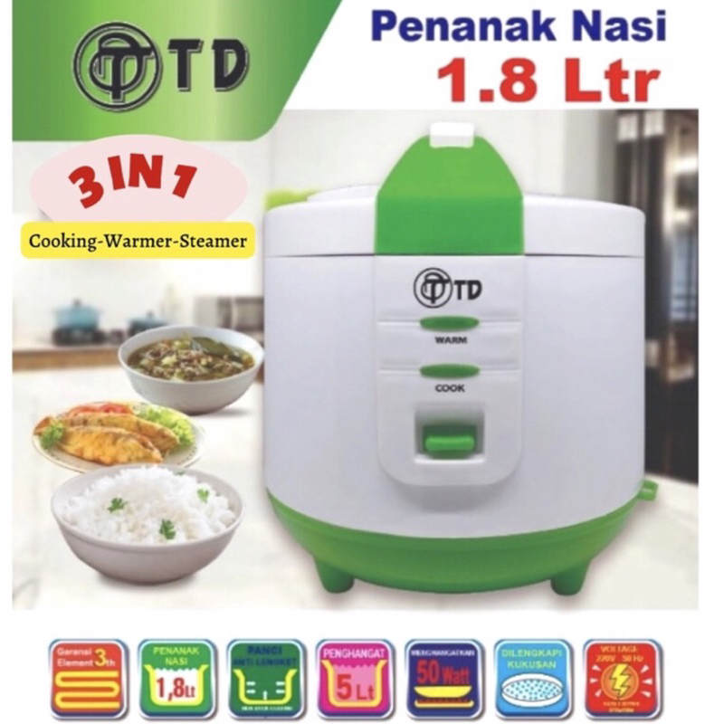 Magicom rice cooker 1,8 liter TD