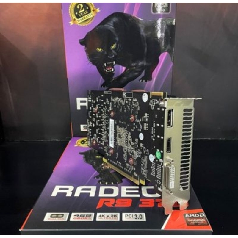 VGA Black Panther Radeon R9 370 4GB DDR5 256Bit VGA GAMING