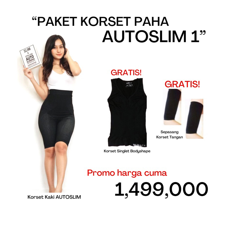 PAKET HEMAT KORSET PAHA AUTOSLIM 1