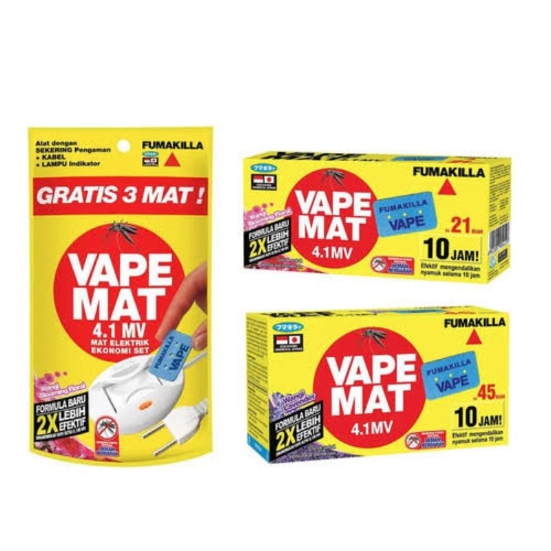 VAPE ULTRA MAT ISI 21PCS DAN 45PCS OBAT NYAMUK WANGI ALL VARIAN