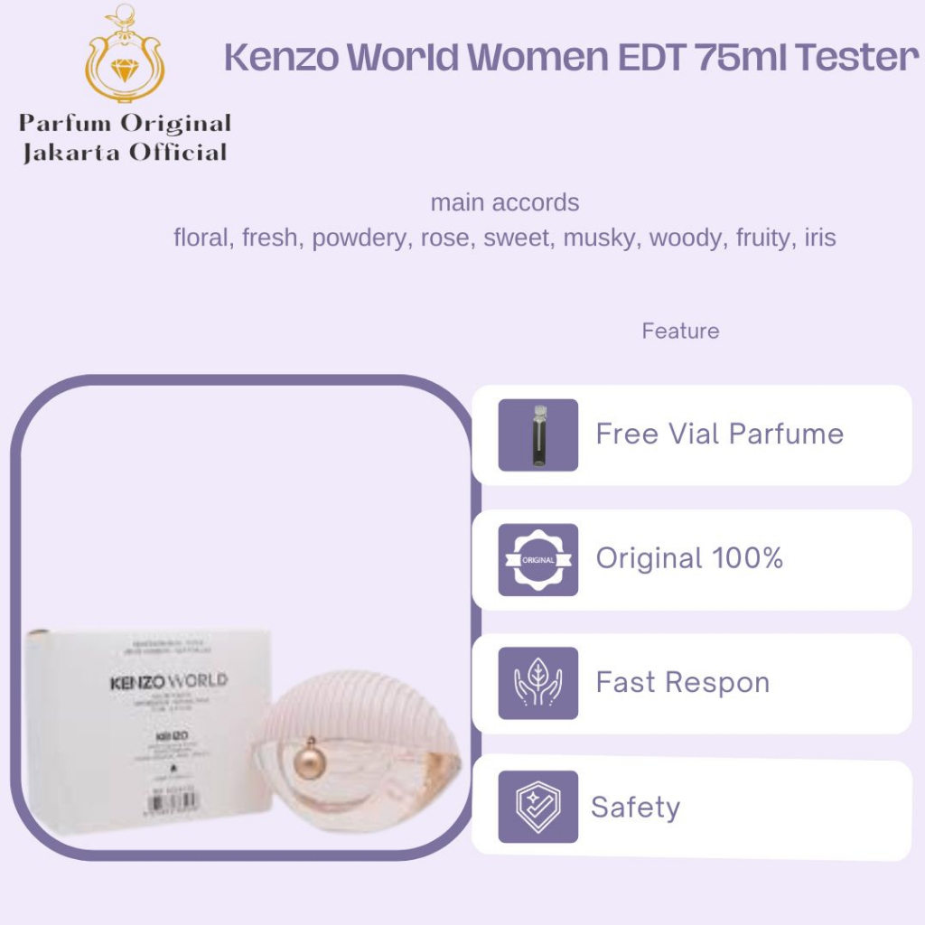 Parfum Parfume Perfume Asli Perawatan Kecantikan Original Import Branded Wanita Perempuan Cewek Kenz