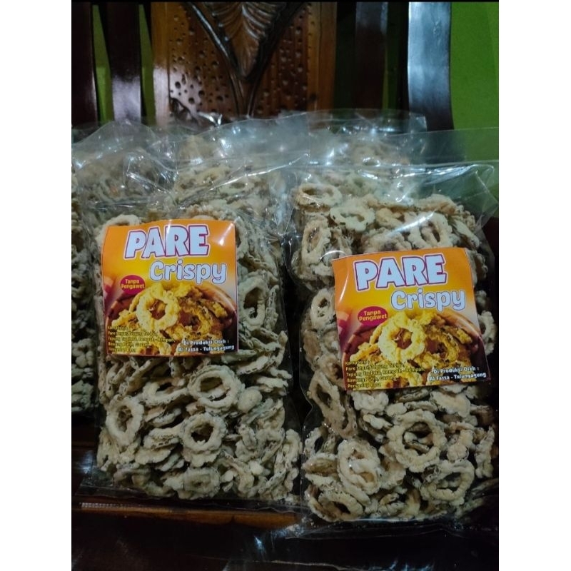 

Pare Crispy - Keripik Pare Homemade- Dijamin tidak pahit