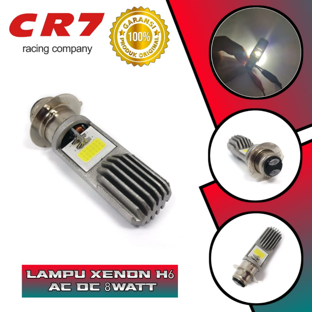 Lampu Depan H6 Lampu Utama Lampu Xenon H6 Lampu Depan Motor Matic Motor Bebek Led Ac Dc