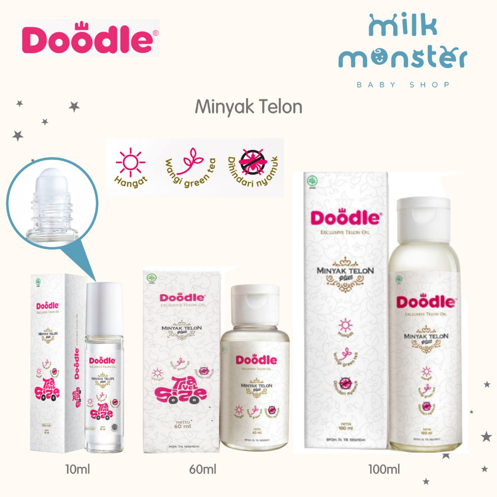 Doodle Minyak telon / Minyak telon doodle bayi dan anak