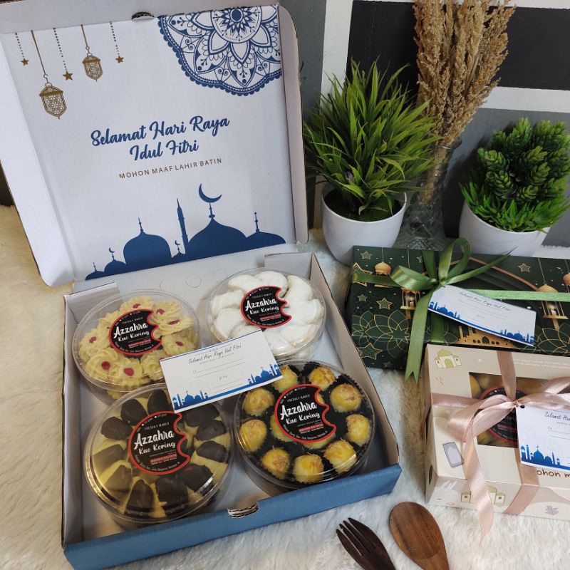 

PAKET KUE LEBARAN/ PAKET KUE ISI 4 250gram / PAKET KUE MURAH
