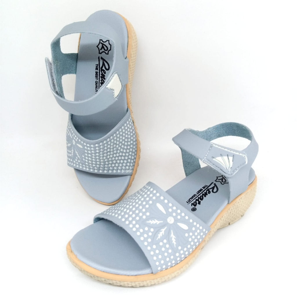 Sandal Slop Let Anak Perempuan Renata 4cm Tali Strap 26 - 35 Casual Fashion RNT02