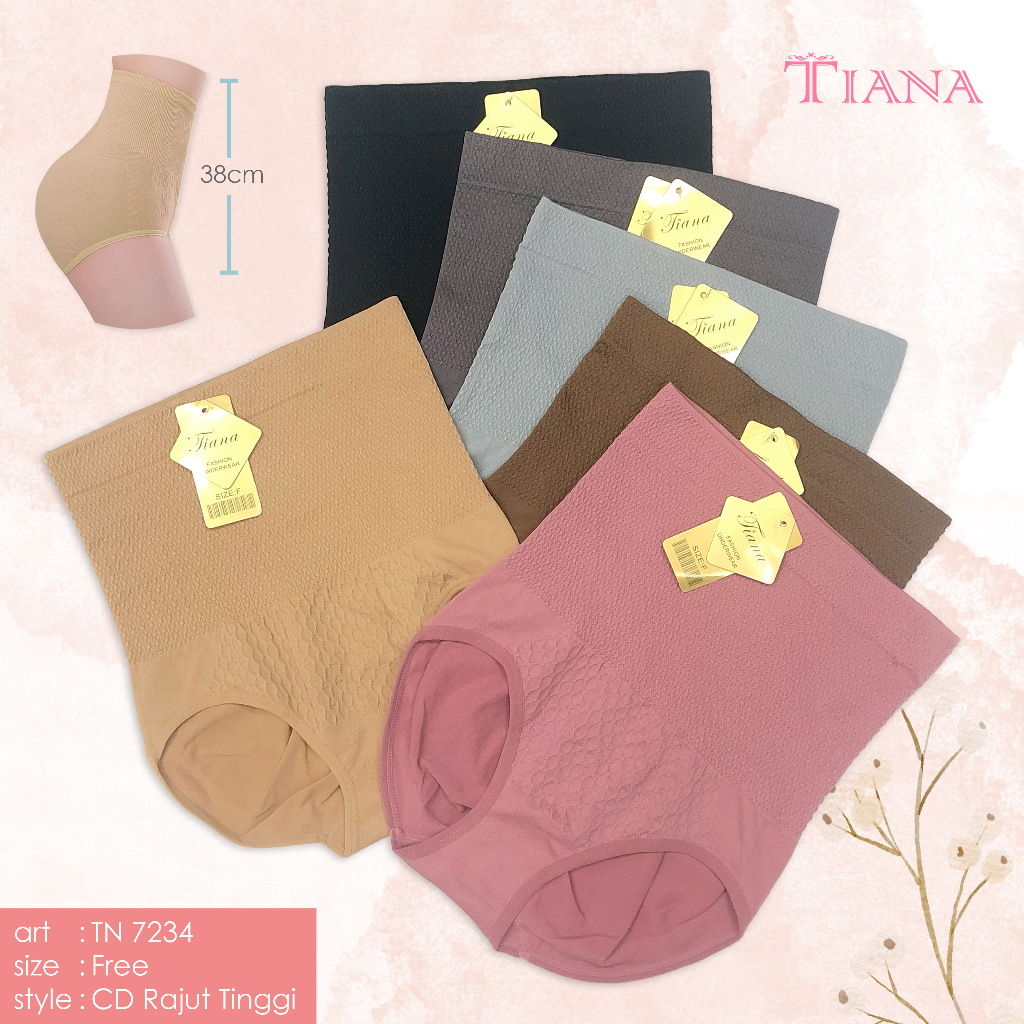 TIANA | Celana Dalam Korset Wanita RAJUT / CD Korset Wanita Rajut / EXTRA SOFT / art TN 7234