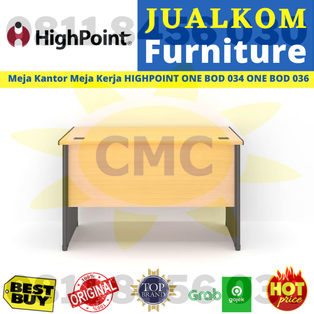 Meja Kantor Meja Kerja HIGHPOINT ONE BOD 034 HIGHPOINT ONE BOD 036