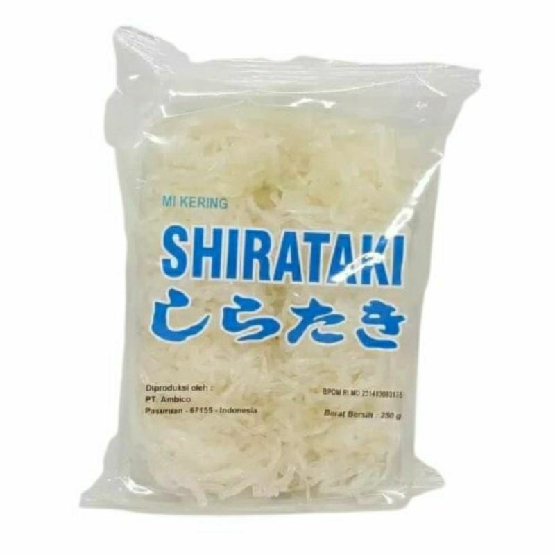 

Dry Shirataki Noodles 250 Gr
