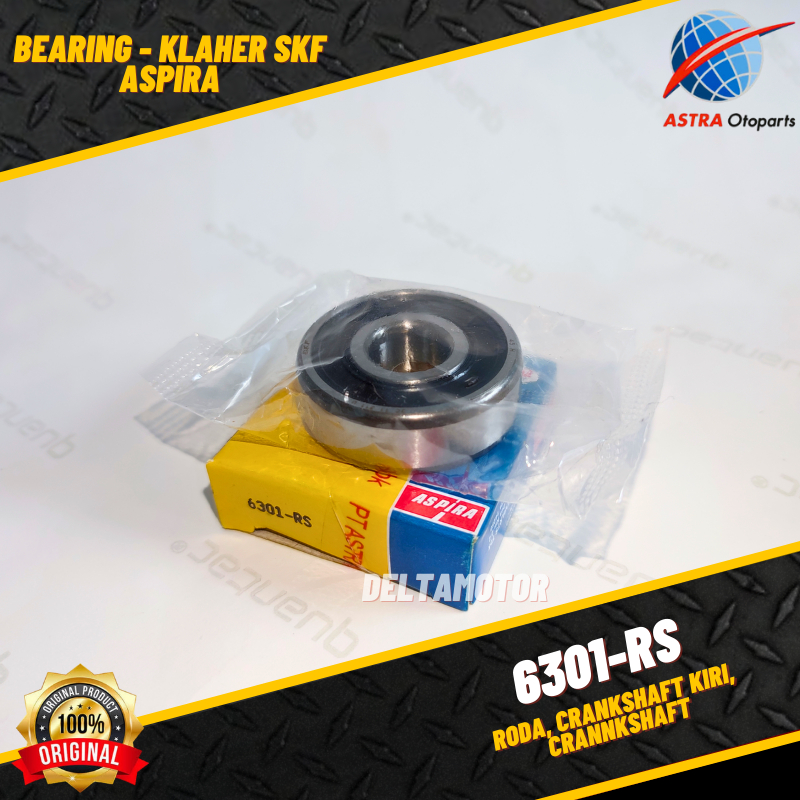 Bearing Klaher SKF 6301 RS Aspira