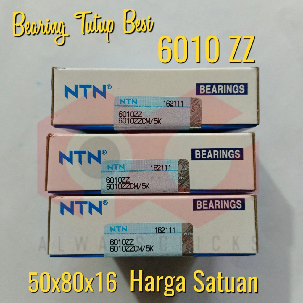 Bearing NTN 6010 ZZ Klaher Laher