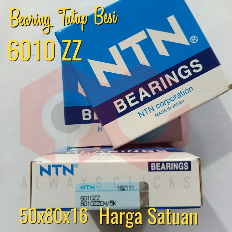 Bearing NTN 6010 ZZ Klaher Laher