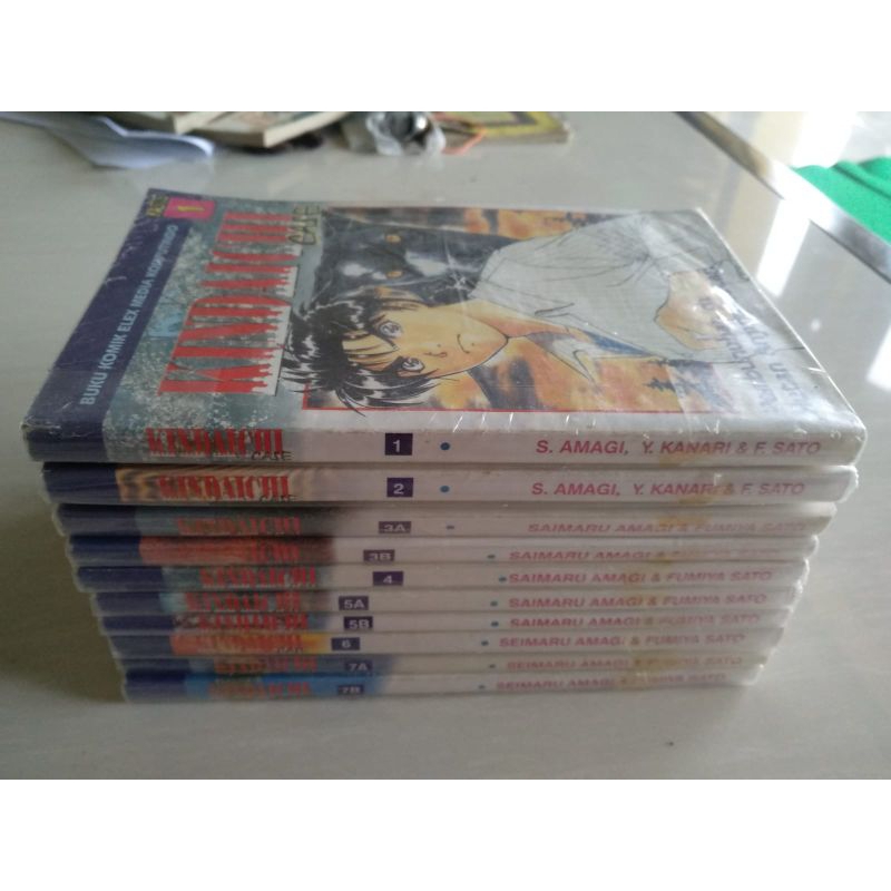 Buku Komik Kindaichi Case By S.Amagi, Y.Kanari &amp; F. Sato Bekas Cabutan Original Ori Vol / no 1,2,3a,3b,4,5a,5b,6,7a,7b