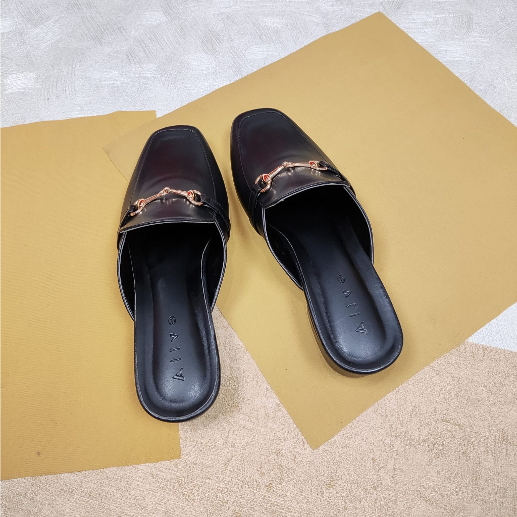 VITASHA - slip on mules VINCA