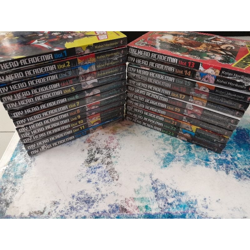 Komik My Hero Academia set vol 1-23 segel ori