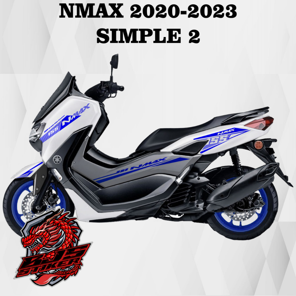[COD] Stiker Sticker Striping transparan uv NMAX 2020 NMAX New 2020 simple 2