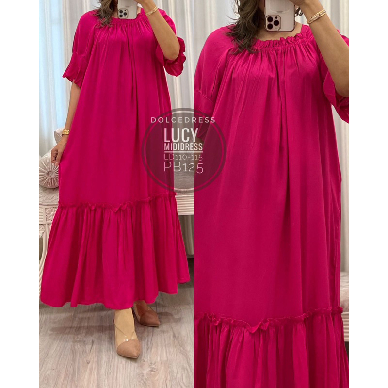 Daster Arab Dolce LUCY Long Dress Rayon Super Cantik