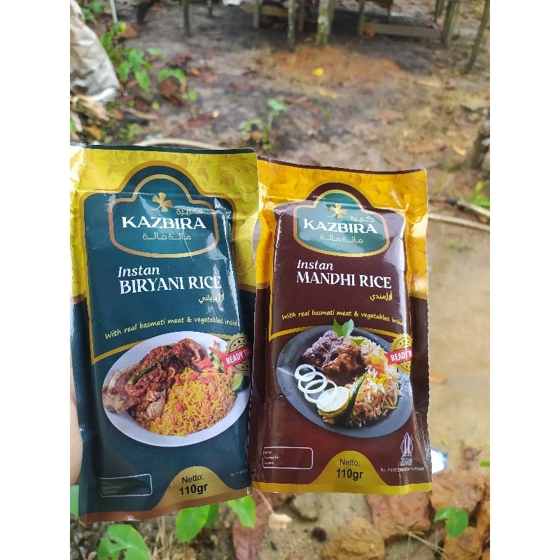 Nasi Instan Kazbira Biryani Rice Mandhi Rice