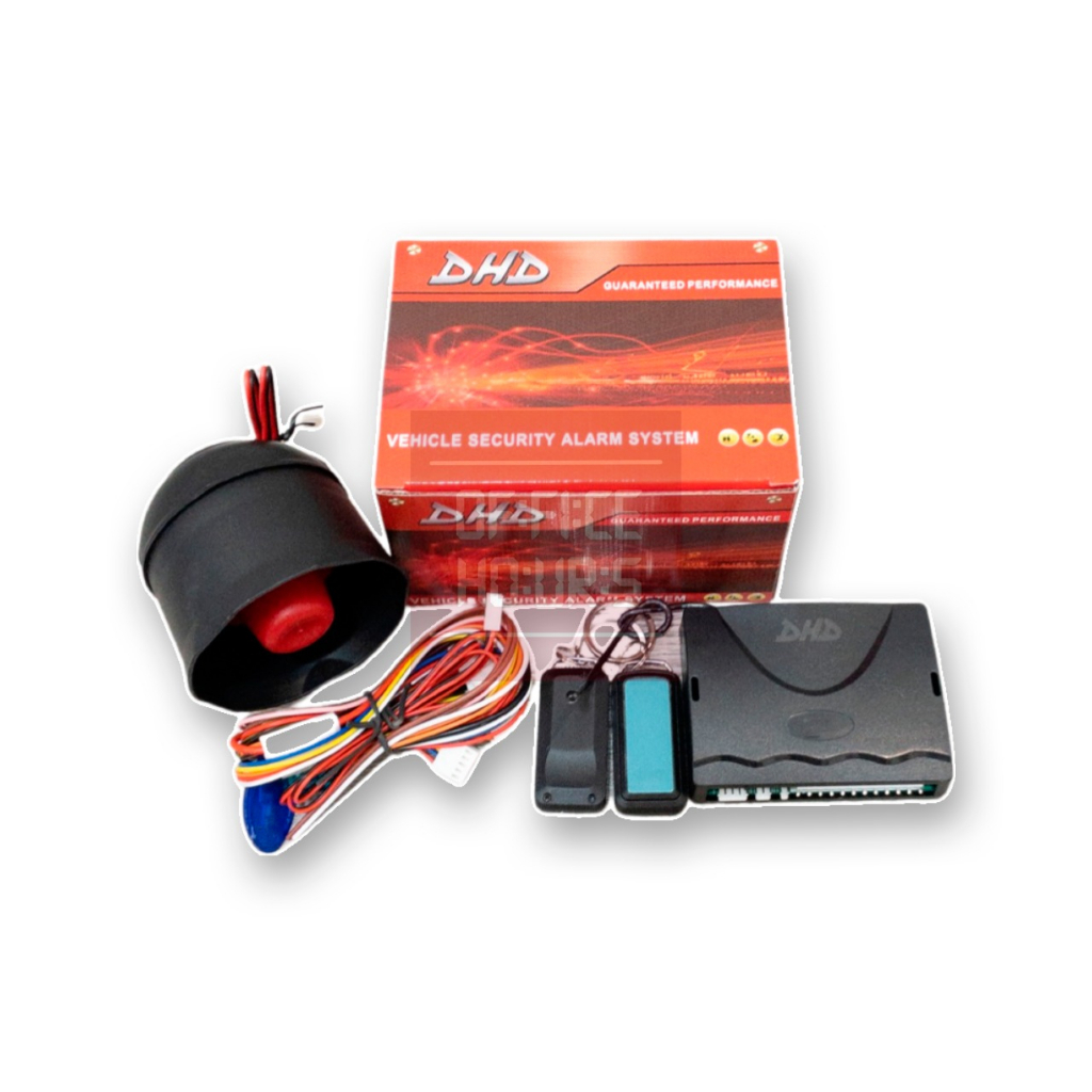 Car Alarm System Anti Theft - Alarm Mobil Anti Maling - DHD