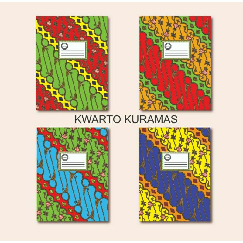 

BUKU TULIS HARDCOVER KWARTO KURAMAS