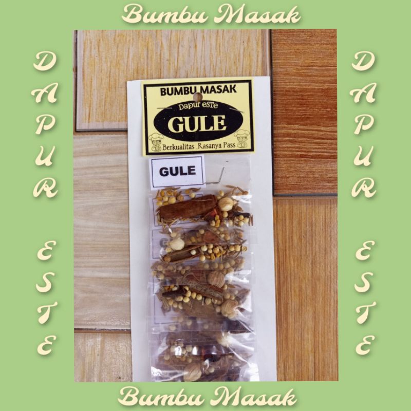 

Bumbu Gule rentengan ( Bumbu rentengan )