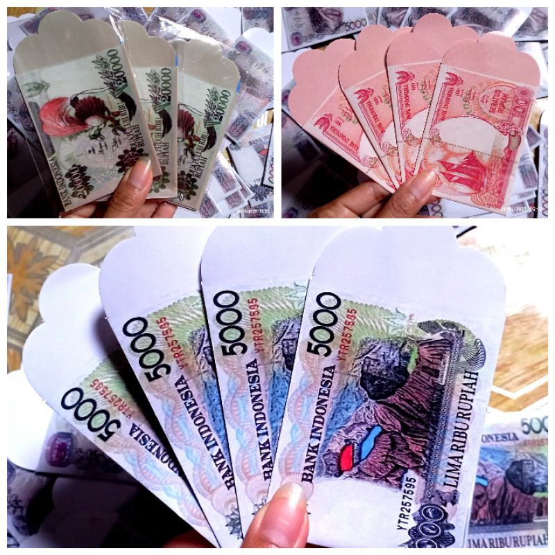 

amplop lebaran motif uang jadul ukuran medium isi 100 pcs ( AFVIXyoi_SHOP )