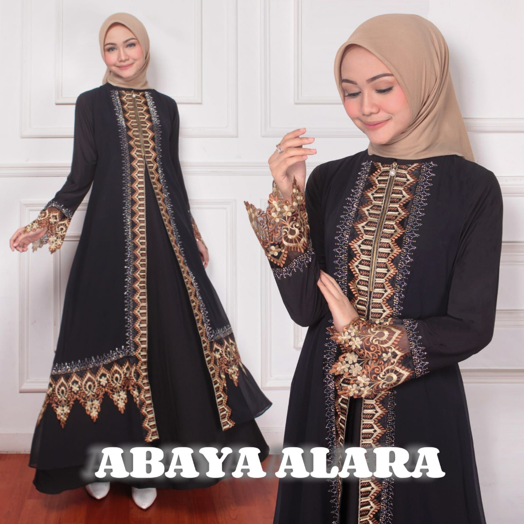Abaya turkey baju dress muslim remaja dewasa gamis fashion wanita terbaru 2023