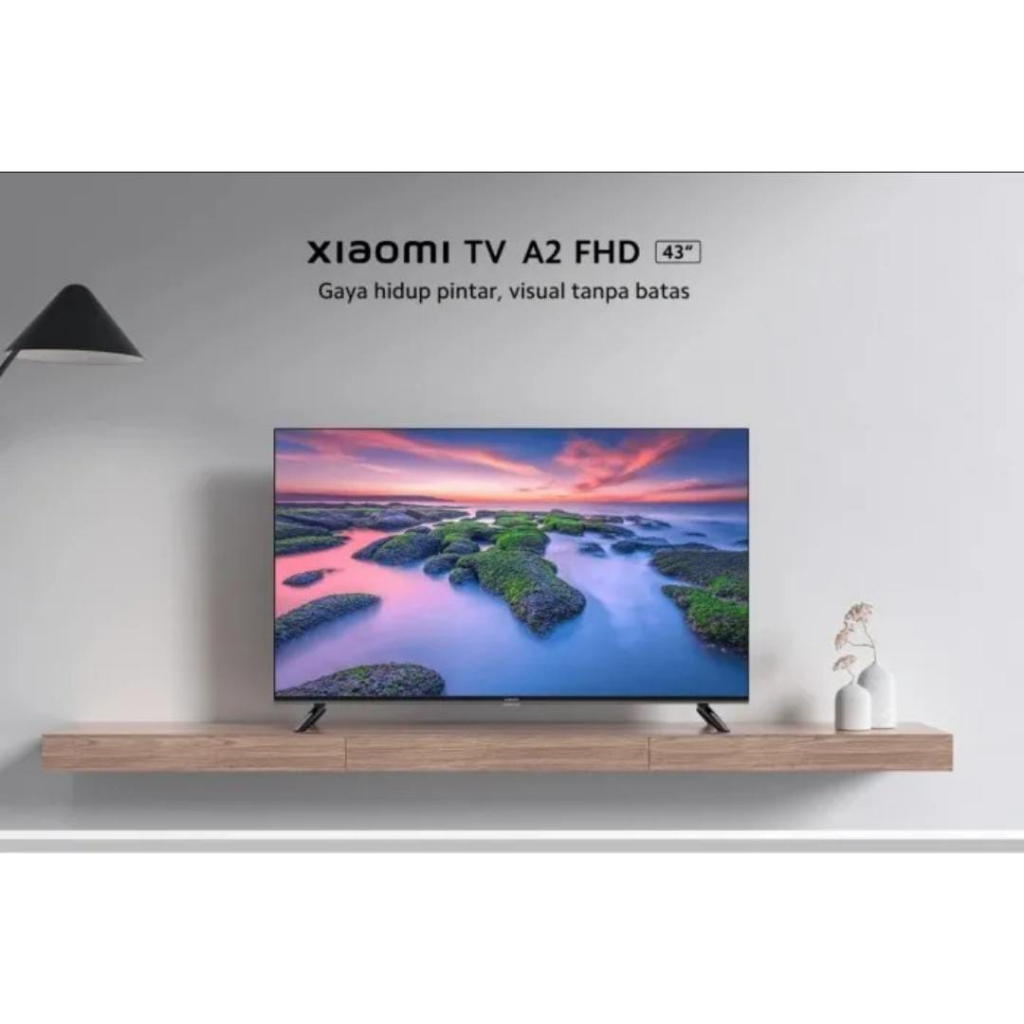 Led Xiaomi 43 inch Mi TV A2 43 Smart Android 11 Digital TV FHD - 43A2