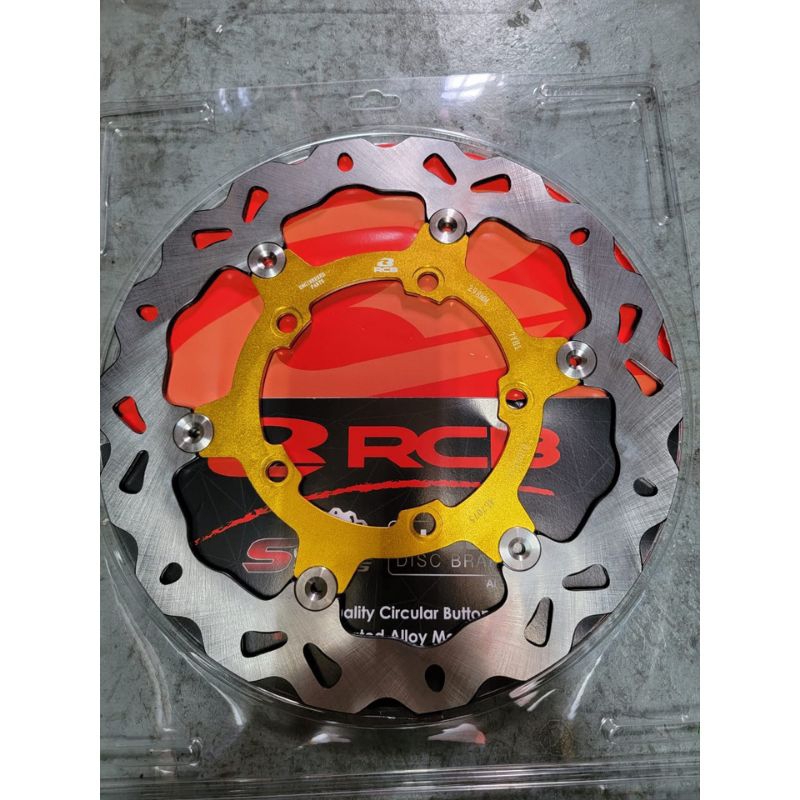 (RCB) RACING BOY DISC PLATE ALLOY SIZE 300MM UNTUK MOTOR MX KING /MX 135| PIRINGAN RCB 300MM UNTUK M